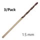 Hss Sprint Master 1.5mm X3 Sleeved Din338 ALPEN Drill Bit