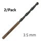 Hss Sprint Master 3.5mm X2 Sleeved Din338 ALPEN Drill Bit