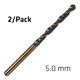Hss Sprint Master 5.0mm X2 Sleeved Din338 ALPEN Drill Bit