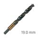 Hss Sprint Master 19.0mm Red Shank 12.5mm X1 Sleeved Din338 ALPEN Dril