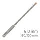 Force X 6.0 X 160/100 Sds-plus Rebar Drill Bit X4 Cutting Edges