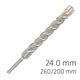 Force X 24.0 X 250/200 Sds-plus Rebar Drill Bit X4 Cutting Edges