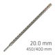 Force X 20.0 X 450/400 Sds-plus Rebar Drill Bit X4 Cutting Edges