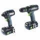 FESTOOL TID 18 C 3,1-Set T18 Cordless Impact Driver and Drill Set 18V 2 x 3.1Ah