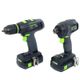 FESTOOL TID 18 C 3,1-Set T18 Cordless Impact Driver and Drill Set 18V 2 x 3.1Ah