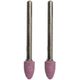 TORK CRAFT Mini Grinding Stone 6.4mm Cylindrical Cone 3.2mm Shank 2 Piece