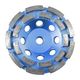 Dia. Cup Wheel 115mm X M14 Dbl Row Laser Welded Industrial