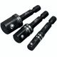 Impact Socket Adaptor 3pc Set 1/4" 3/8" 1/2"