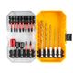 TORK CRAFT Impact Bit Set 18pc With Bit Holder Nut Drivers And HSS Drill Bits