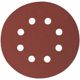 Sanding Disc 125mm 240 Grit With Holes 10/pk Hook And Loop