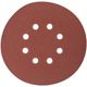 Sanding Disc 150mm 320 Grit With Holes 10/pk Hook And Loop