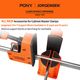 Jorgensen 3-in-1 Support Block 2pc For Parallel Clamps 3/4' Bench Top