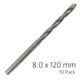 Masonry Drill Bit Long Life 8 X 120mm 10pack