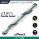 Hss Super Drill Bit Double Ended 3.1mm 2/pouch