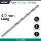 Hss Super Drill Bit Long 4 X 119mm Pouch