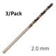 Hss Sprint Master 2.0mm X3 Sleeved Din338 ALPEN Drill Bit