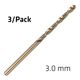 Hss Sprint Master 3.0mm X3 Sleeved Din338 ALPEN Drill Bit