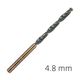 Hss Sprint Master 4.8mm 10-pack Hang Tag Din 338 ALPEN Drill Bits