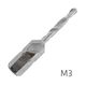 ALPEN Combination Tap Plw M3 1/4' Shank