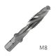 ALPEN Combination Tap Plw M8 1/4' Shank
