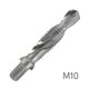 ALPEN Combination Tap Plw M10 1/4' Shank
