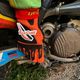 Limited Edit. Large Racing Glove Orange Syn. Leather