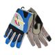 Mechanic Glove X-small Synt.leather Leather Palm Air Mesh Back Blue