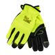 Glove Yellow Medium With Pu Palm Multi Purpose