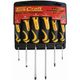 6pc Screwdriver Set With Wall Mountable Rack Ph Sl