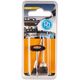 Assorted Black Bristle Brushes. 3pcs