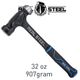 Hammer Ball Pein 900g 32oz Ultra Steel Handle REAL STEEL