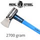 Axe Hammer Head Graph. Handle REAL STEEL
