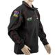 TORK CRAFT Soft Shell Jacket Black/red Small