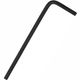 L-wrench Hex 2.5 55 X 17mm Crv Black