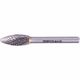 Rotary Burr Tungsten 10x25x6mm Round Point