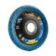 Flap Disc Round Edge Zirconium 115mm 40 Grit Flat