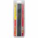Vice Jaws Magnetic Alum. 200mm X 32mm 2pc Rubber Face