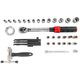34pcs Bike Repair Torque 5-25nm Wrench Set 1/4' Socket Kit Bycicle